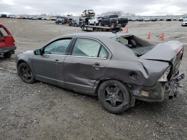 3FAHP0HA5BR266067 - 2011 FORD FUSION SE GRAY photo 2