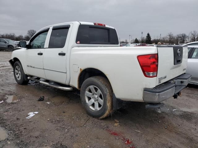 1N6AA07C78N327685 - 2008 NISSAN TITAN XE WHITE photo 2