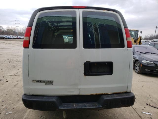 1GCSGAFX1C1169778 - 2012 CHEVROLET EXPRESS CA WHITE photo 6