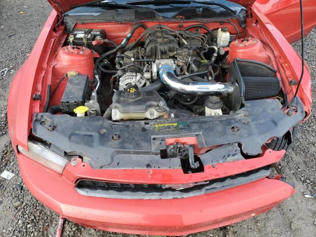 1ZVBP8AN3A5148044 - 2010 FORD MUSTANG RED photo 11