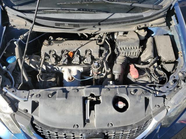 19XFB2F81DE082623 - 2013 HONDA CIVIC EX BLUE photo 11