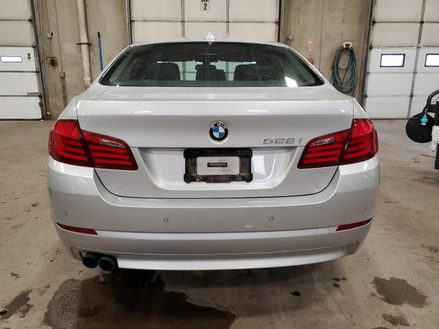 WBAXH5C58CDW08211 - 2012 BMW 528 XI SILVER photo 6