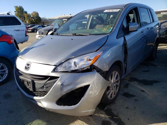 JM1CW2BL4C0129894 - 2012 MAZDA MAZDA5 SILVER photo 1