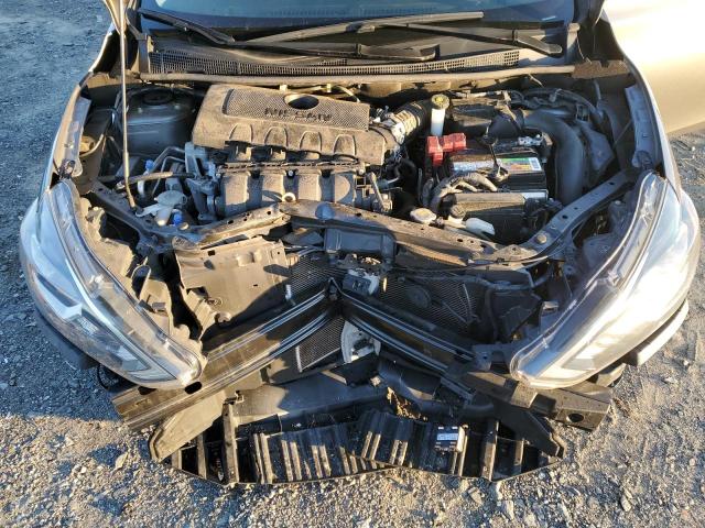 3N1AB7AP3KY287106 - 2019 NISSAN SENTRA S GRAY photo 11