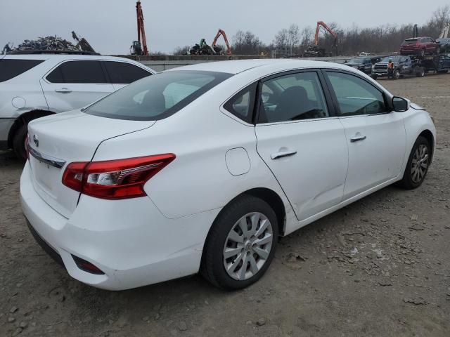 3N1AB7AP3KY362662 - 2019 NISSAN SENTRA S WHITE photo 3