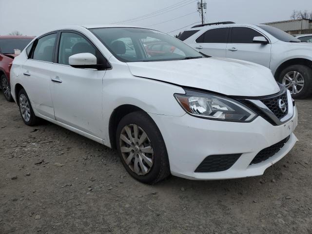 3N1AB7AP3KY362662 - 2019 NISSAN SENTRA S WHITE photo 4