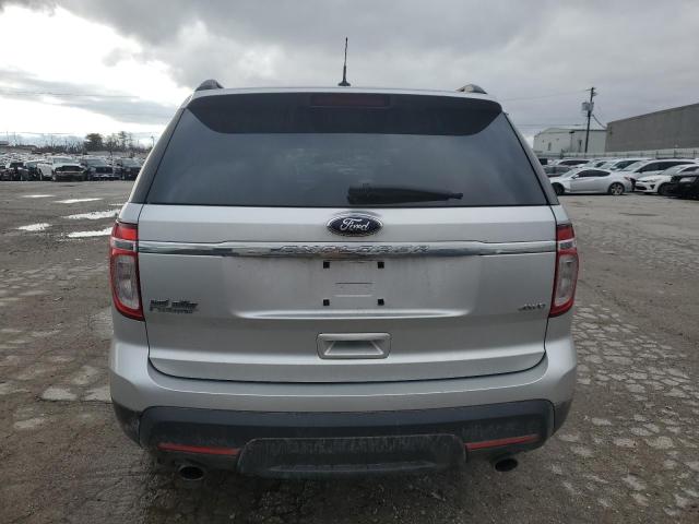 1FMHK8B86CGA30349 - 2012 FORD EXPLORER SILVER photo 6