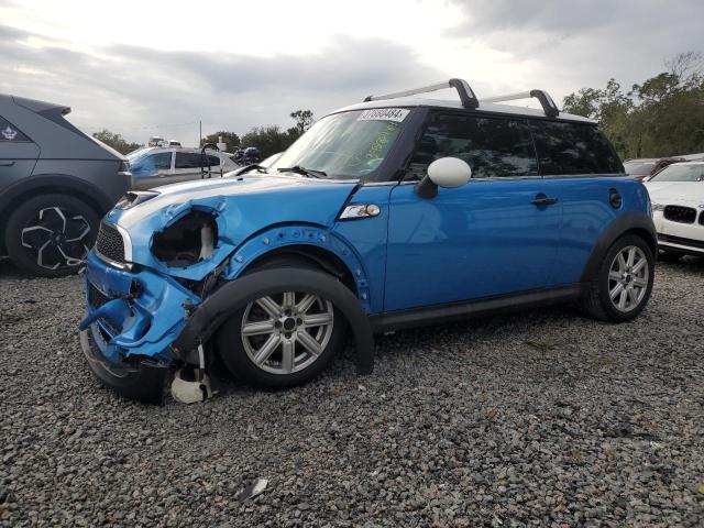 WMWSV3C50CT385594 - 2012 MINI COOPER S BLUE photo 1