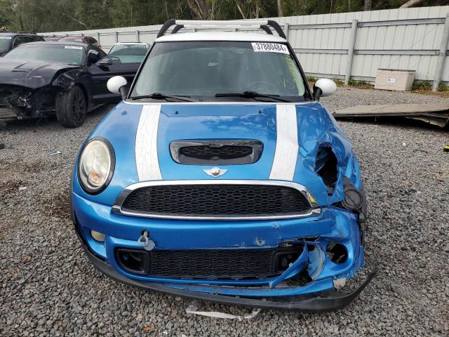 WMWSV3C50CT385594 - 2012 MINI COOPER S BLUE photo 5