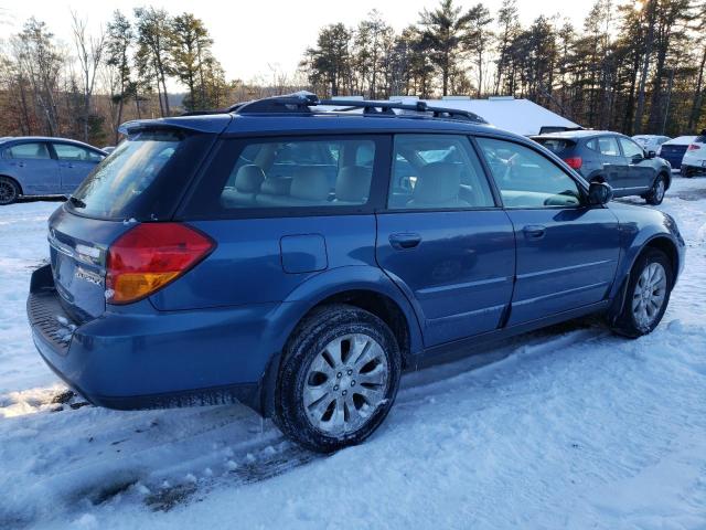 4S4BP62C477333944 - 2007 SUBARU OUTBACK OUTBACK 2.5I LIMITED BLUE photo 3