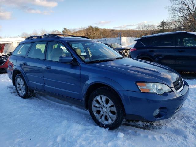 4S4BP62C477333944 - 2007 SUBARU OUTBACK OUTBACK 2.5I LIMITED BLUE photo 4