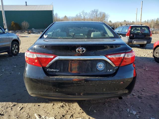 4T4BF1FK0FR482896 - 2015 TOYOTA CAMRY LE BLACK photo 6