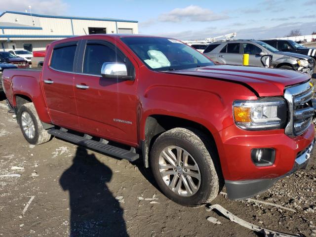 1GTG6CE35F1273813 - 2015 GMC CANYON SLT RED photo 4