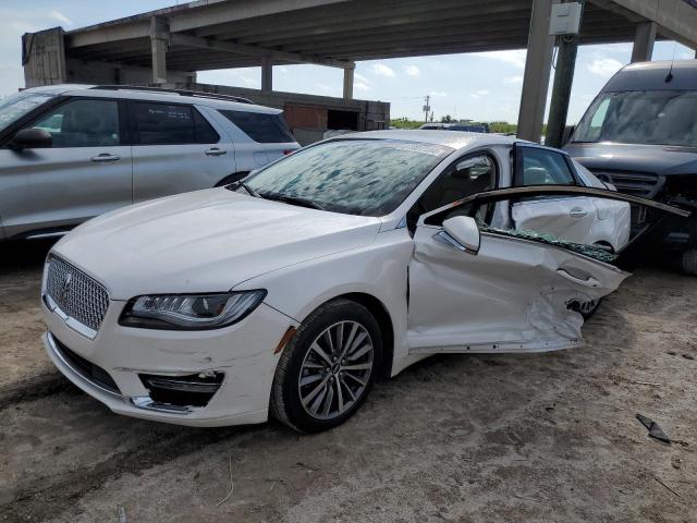 3LN6L5C91KR621450 - 2019 LINCOLN MKZ RESERVE I WHITE photo 1