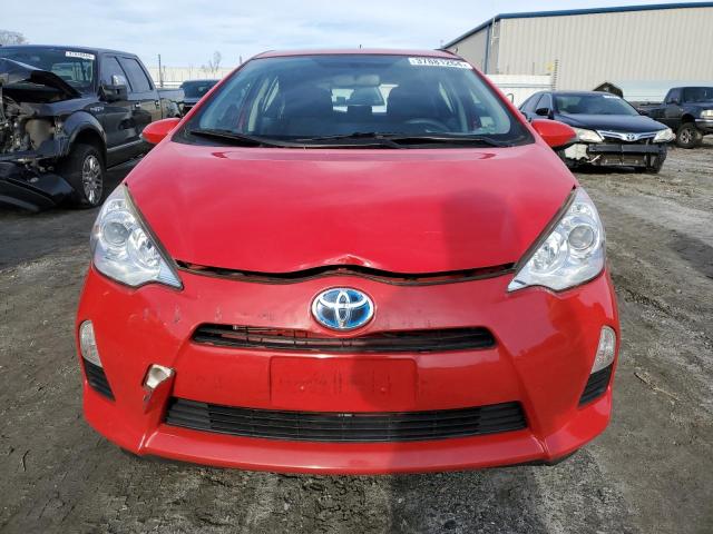 JTDKDTB37E1061658 - 2014 TOYOTA PRIUS C RED photo 5