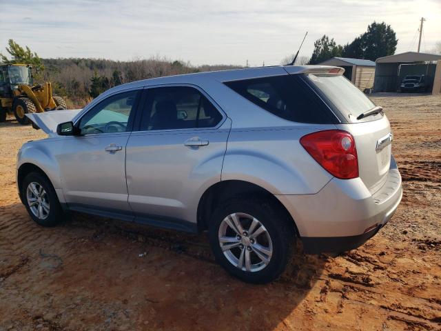 2GNALBEC2B1179893 - 2011 CHEVROLET EQUINOX LS SILVER photo 2