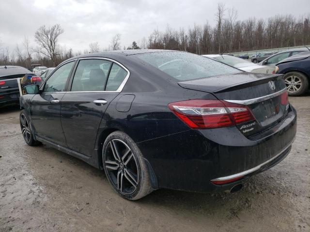 1HGCR2F12HA096462 - 2017 HONDA ACCORD SPORT SPECIAL EDITION BLACK photo 2