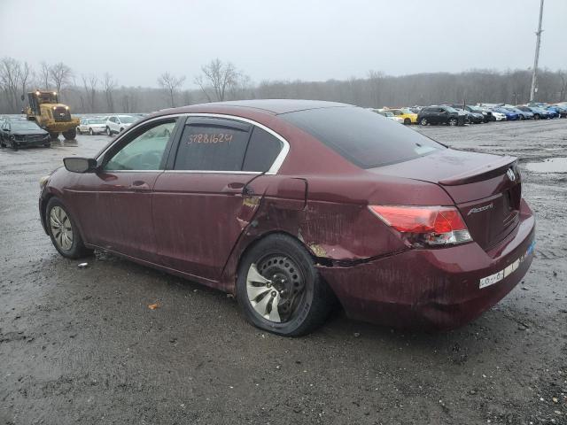 1HGCP2F3XAA143556 - 2010 HONDA ACCORD LX RED photo 2