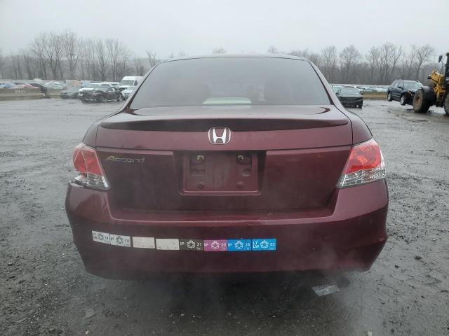 1HGCP2F3XAA143556 - 2010 HONDA ACCORD LX RED photo 6