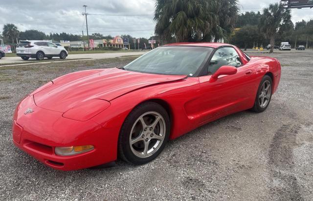 1G1YY22G835112708 - 2003 CHEVROLET CORVETTE RED photo 2