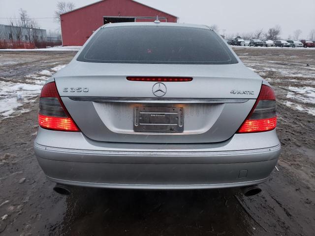 WDBUF87X68B195750 - 2008 MERCEDES-BENZ E 350 4MATIC SILVER photo 6