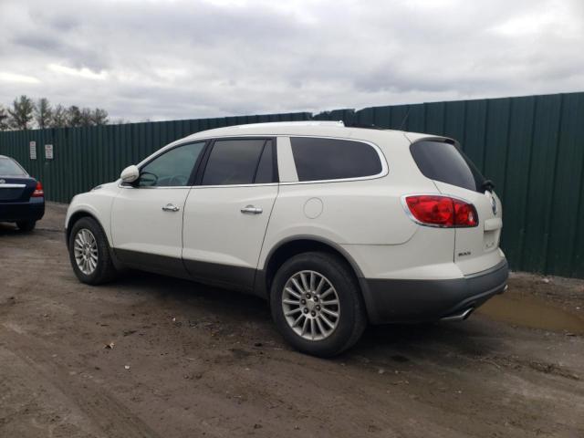 5GAEV23778J138315 - 2008 BUICK ENCLAVE CXL WHITE photo 2