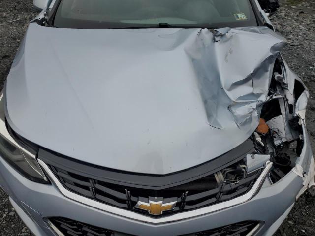 1G1BE5SM9H7252316 - 2017 CHEVROLET CRUZE LT SILVER photo 11