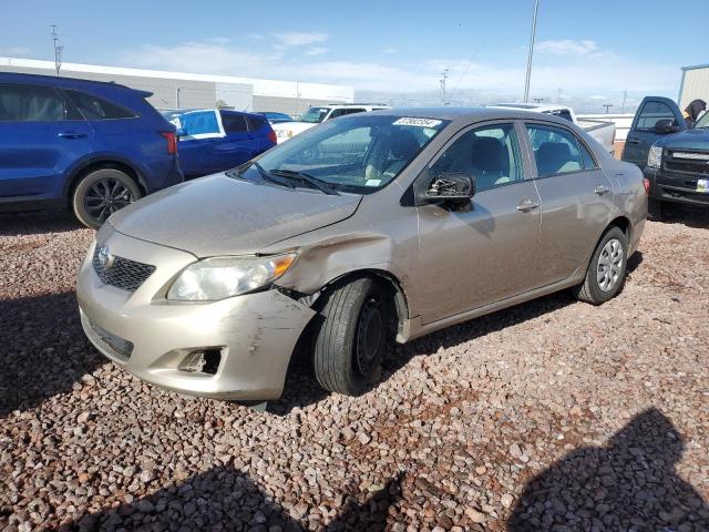 1NXBU4EE2AZ195730 - 2010 TOYOTA COROLLA BASE BEIGE photo 1