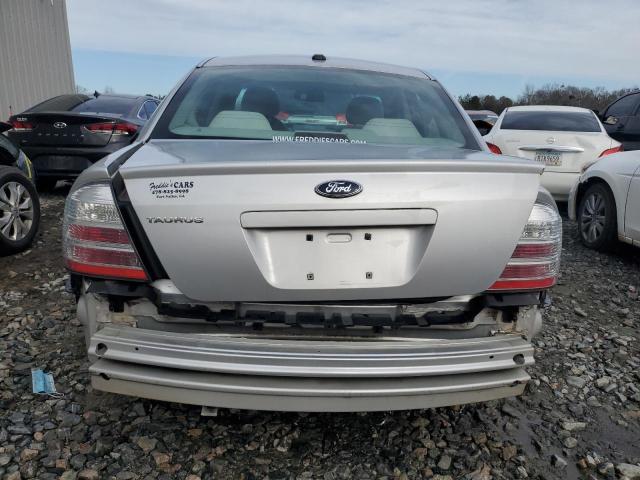 1FAHP23W39G122596 - 2009 FORD TAURUS SE SILVER photo 6