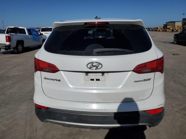 5XYZW3LA6DG050364 - 2013 HYUNDAI SANTA FE S WHITE photo 6