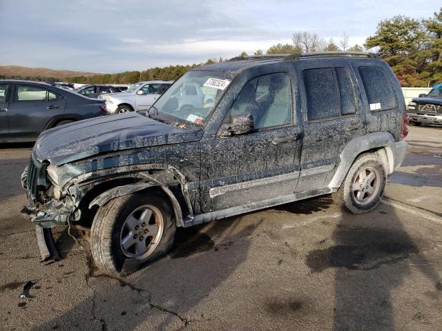 1J4GL48K15W616226 - 2005 JEEP LIBERTY SPORT GREEN photo 1