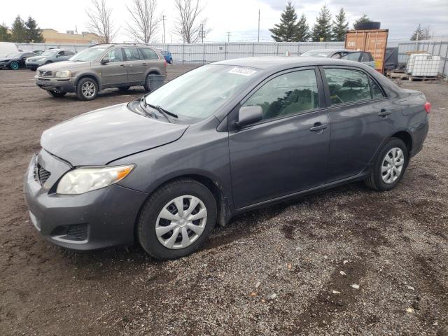 2T1BU40EX9C190165 - 2009 TOYOTA COROLLA BASE GRAY photo 1