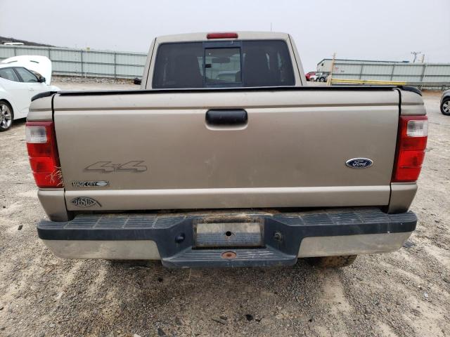 1FTZR45E25PA63401 - 2005 FORD RANGER SUPER CAB TAN photo 6