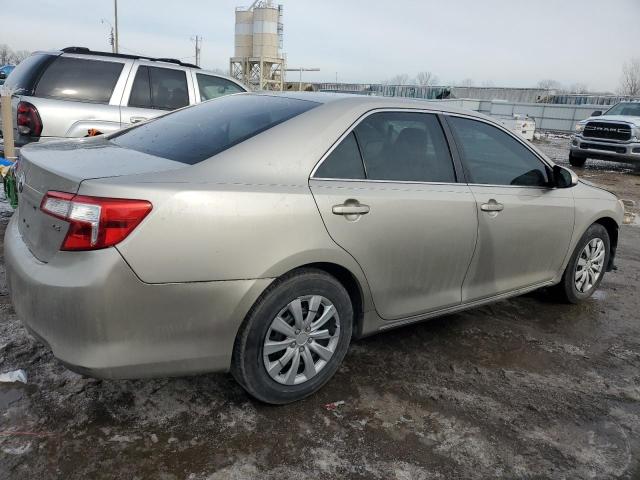 4T4BF1FK0DR280203 - 2013 TOYOTA CAMRY L GOLD photo 3