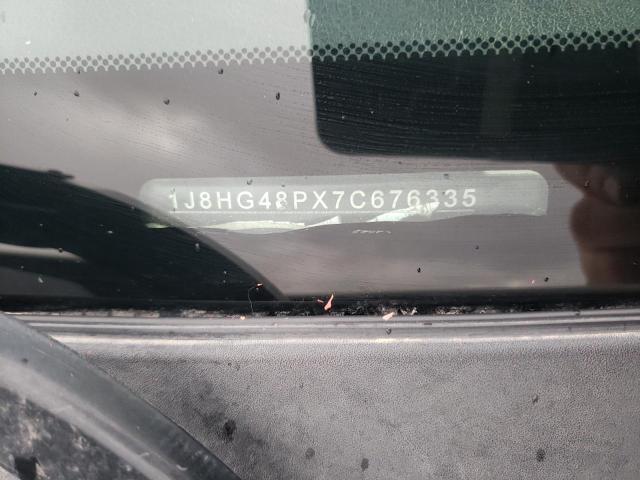 1J8HG48PX7C676335 - 2007 JEEP COMMANDER 白色 照片 12