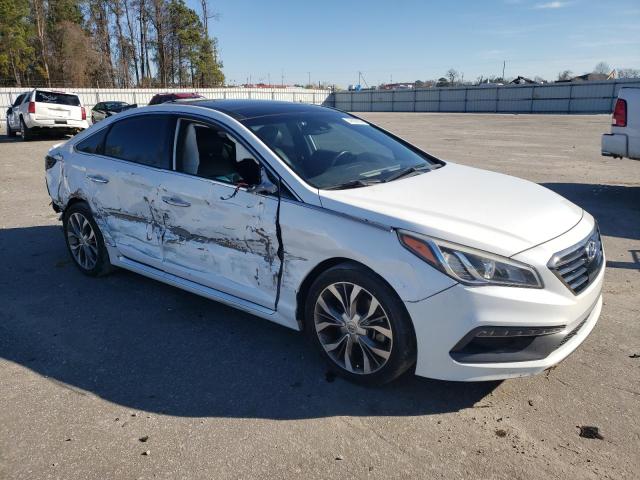 5NPE34AB0FH135429 - 2015 HYUNDAI SONATA SPORT WHITE photo 4