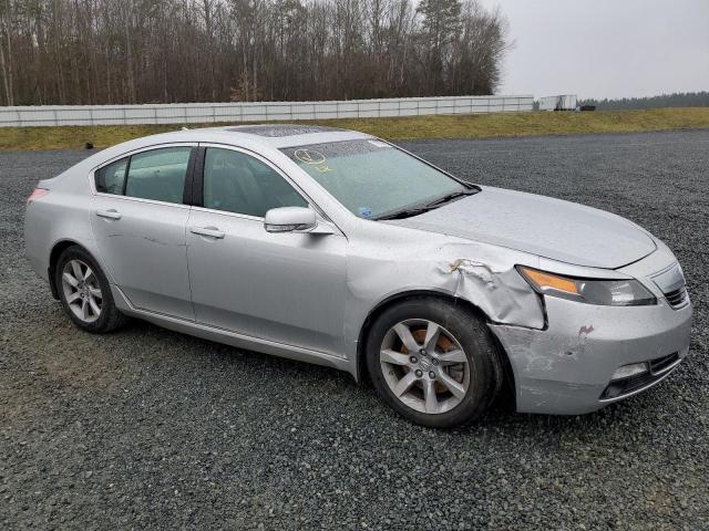 19UUA8F25CA021349 - 2012 ACURA TL SILVER photo 4