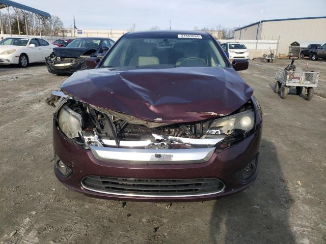 3FAHP0HA8BR293859 - 2011 FORD FUSION SE PURPLE photo 5