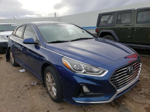 5NPE24AFXJH649089 - 2018 HYUNDAI SONATA SE BLUE photo 4