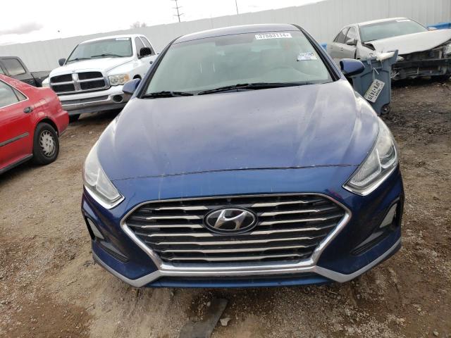 5NPE24AFXJH649089 - 2018 HYUNDAI SONATA SE BLUE photo 5