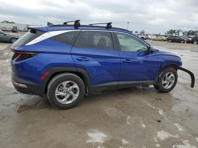 5NMJB3AE4NH113113 - 2022 HYUNDAI TUCSON SEL BLUE photo 3