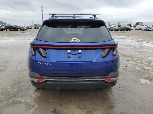 5NMJB3AE4NH113113 - 2022 HYUNDAI TUCSON SEL BLUE photo 6