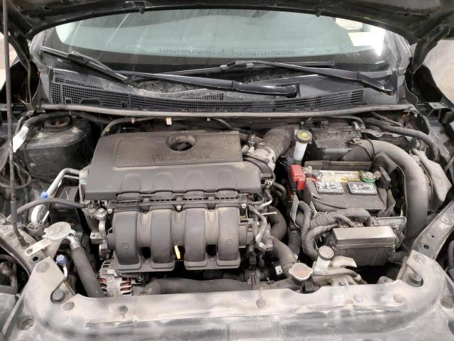 3N1AB7AP1GY278587 - 2016 NISSAN SENTRA S BLACK photo 11