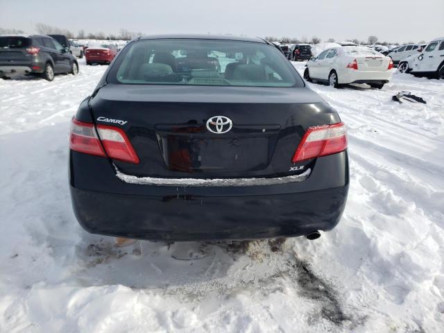 4T1BE46K38U241500 - 2008 TOYOTA CAMRY CE BLACK photo 6