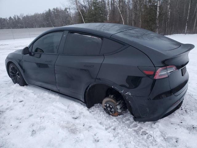 5YJYGDEE4MF061840 - 2021 TESLA MODEL Y BLACK photo 2