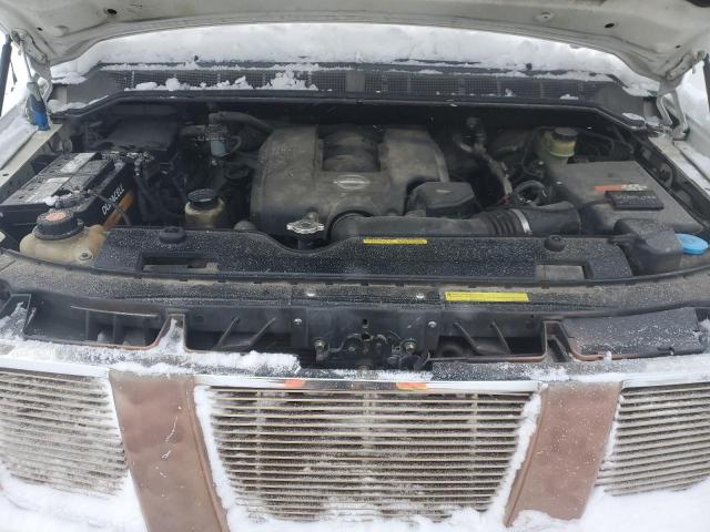 1N6AA07B84N555969 - 2004 NISSAN TITAN XE WHITE photo 11