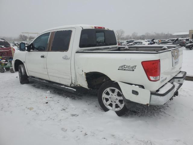 1N6AA07B84N555969 - 2004 NISSAN TITAN XE WHITE photo 2