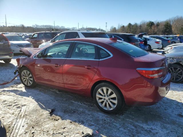 1G4PP5SK4G4130495 - 2016 BUICK VERANO RED photo 2