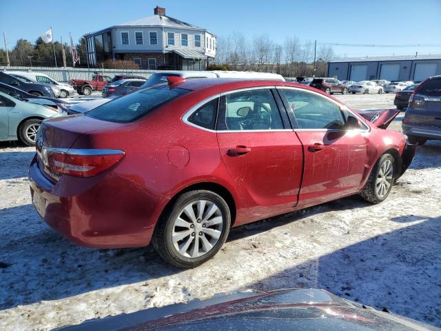 1G4PP5SK4G4130495 - 2016 BUICK VERANO RED photo 3