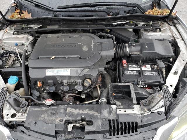 1HGCR3F82DA020544 - 2013 HONDA ACCORD EXL SILVER photo 11